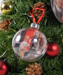 Bolas de Navidad Grandes 8 cm Personalizadas con Foto